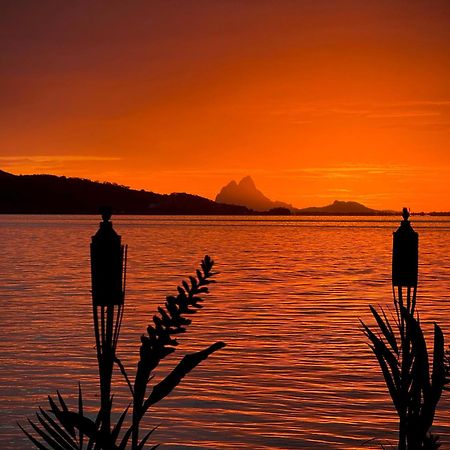 Hotel Eden Private Island Tahaa Patio  Zewnętrze zdjęcie