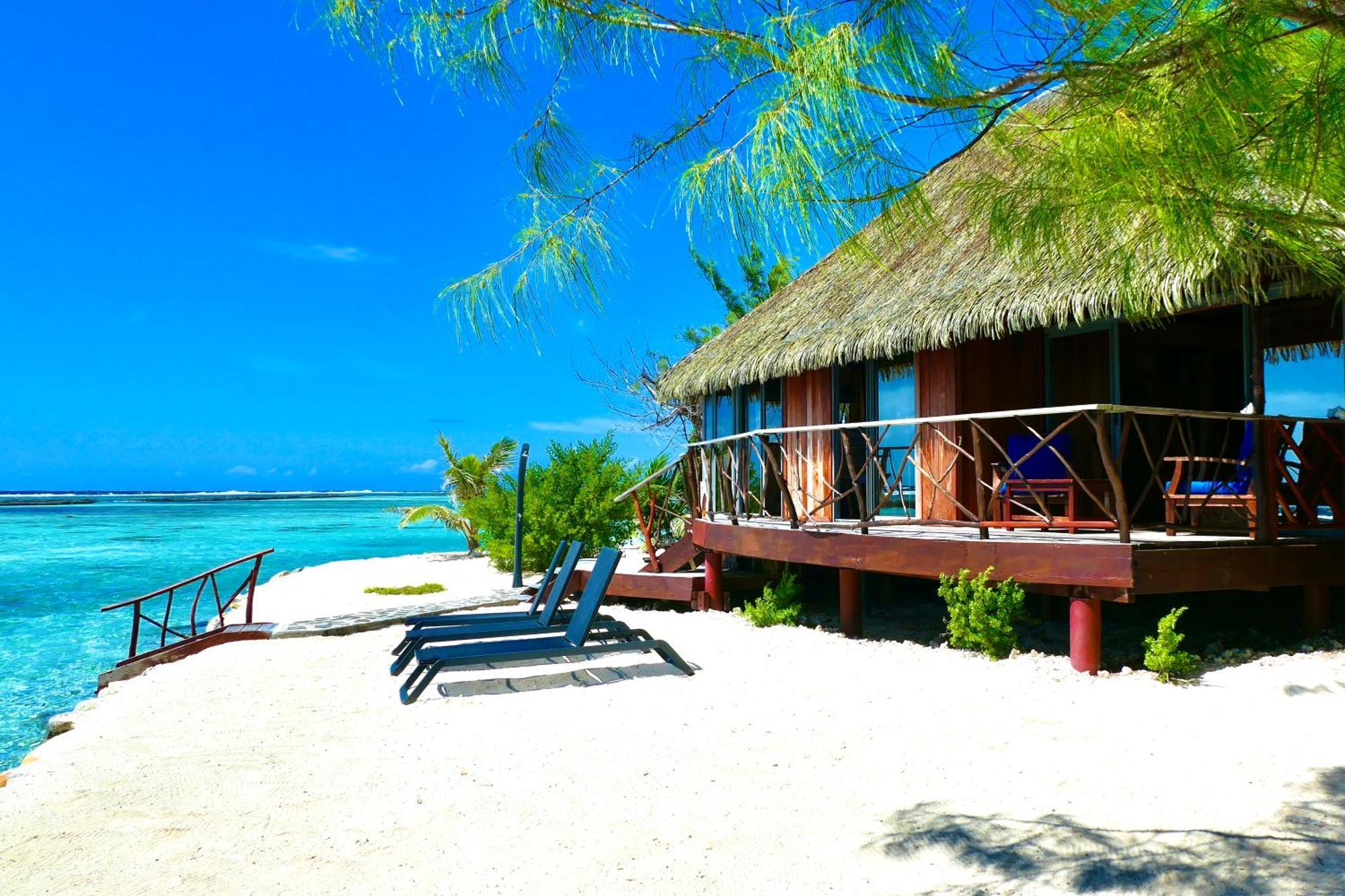 Hotel Eden Private Island Tahaa Patio  Zewnętrze zdjęcie