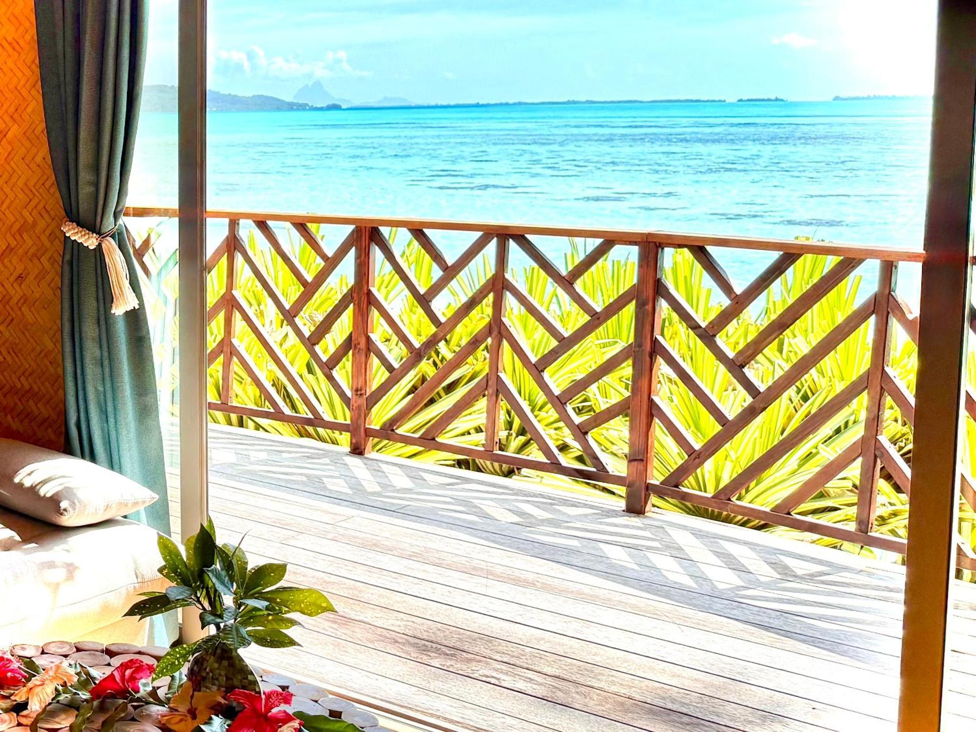 Hotel Eden Private Island Tahaa Patio  Zewnętrze zdjęcie
